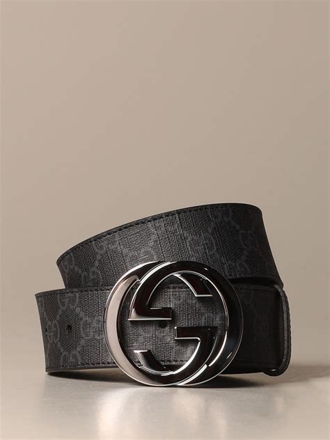 gucci gürtel herren schwarz matt|Formelle Designer Gürtel für Männer .